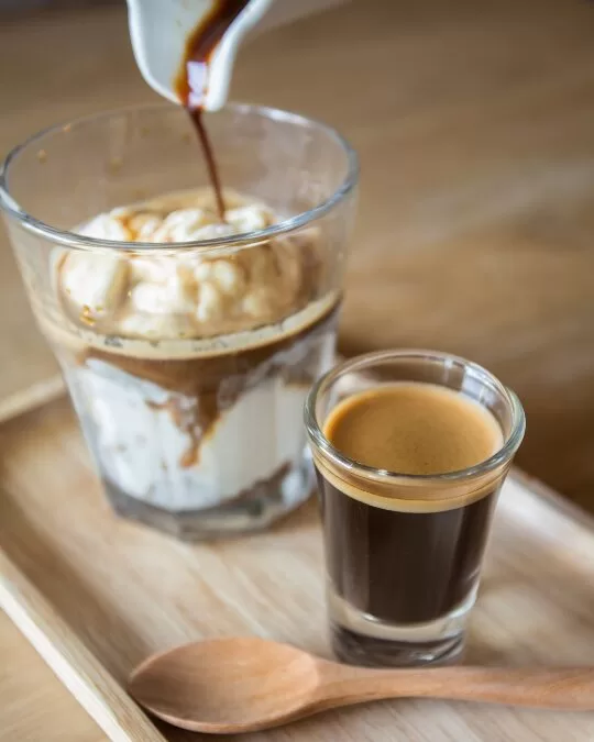 cafe affogato